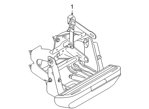 2009 Ford F-150 Running Board Diagram 7 - Thumbnail