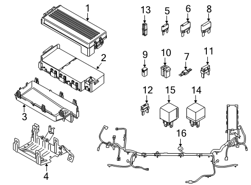 2008 Ford Taurus Fuse & Relay Diagram