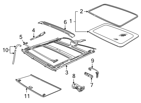 2005 Ford Expedition Sunroof Diagram