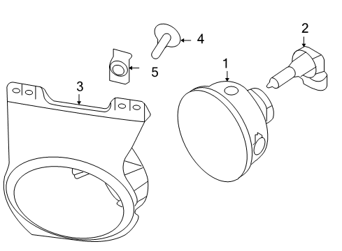 2013 Ford F-150 Fog Lamps Diagram