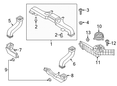 2014 Ford Fusion Electric Cooling Fan Diagram