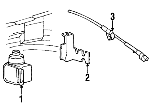 1997 Ford Ranger Cruise Control System Diagram 1 - Thumbnail