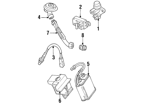 1997 Mercury Grand Marquis Powertrain Control Diagram