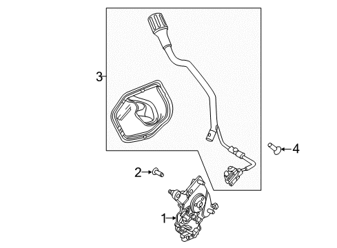 2015 Ford Police Interceptor Utility Shifter Housing Diagram