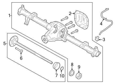 2022 Ford F-150 Rear Axle Diagram 3 - Thumbnail