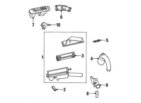 1999 Ford Contour Powertrain Control Diagram 2 - Thumbnail