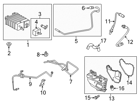 2019 Ford Fiesta Emission Components Diagram