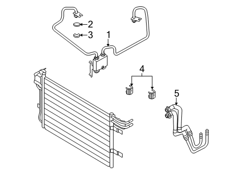 2008 Ford Taurus Trans Oil Cooler Diagram