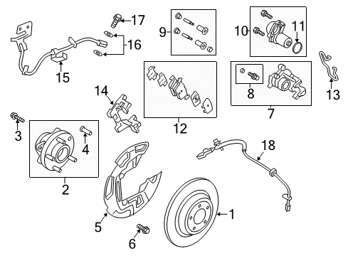 2014 Ford Fusion Rear Brakes Diagram