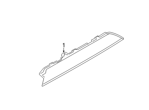 2017 Ford Transit-150 High Mount Lamps Diagram