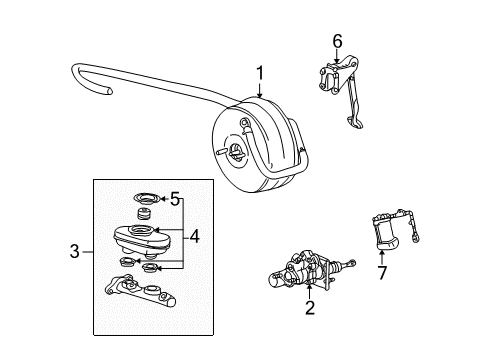2004 Ford Excursion Dash Panel Components Diagram