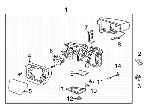 2022 Ford F-150 Controls - Instruments & Gauges Diagram