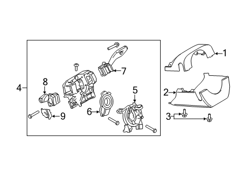 2016 Lincoln MKC Switches Diagram