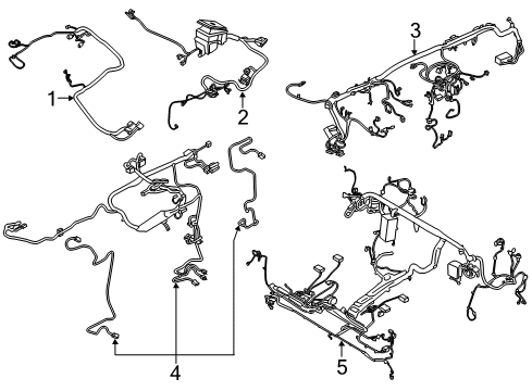 2017 Ford Transit-150 Wiring Harness Diagram