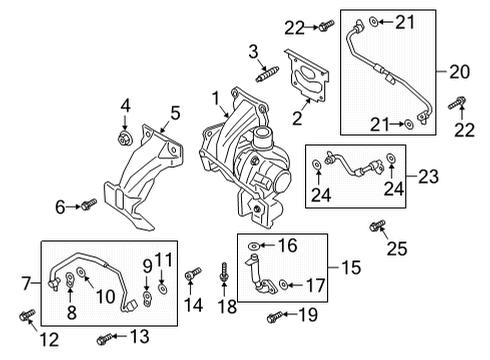 2022 Ford Bronco Sport Turbocharger Diagram