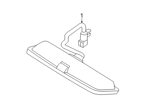 2018 Ford Police Interceptor Utility High Mount Lamps Diagram