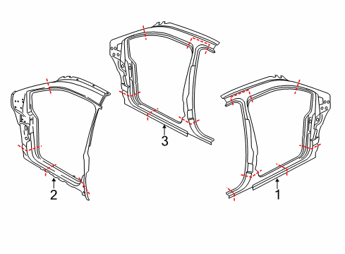 2014 Ford Transit Connect Aperture Panel Diagram
