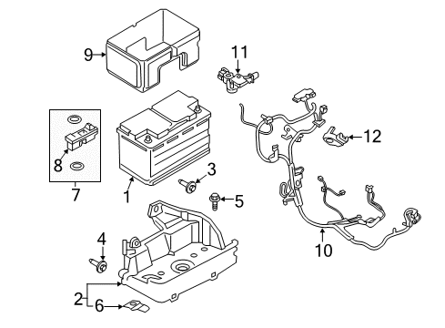 2021 Lincoln Navigator Battery Diagram