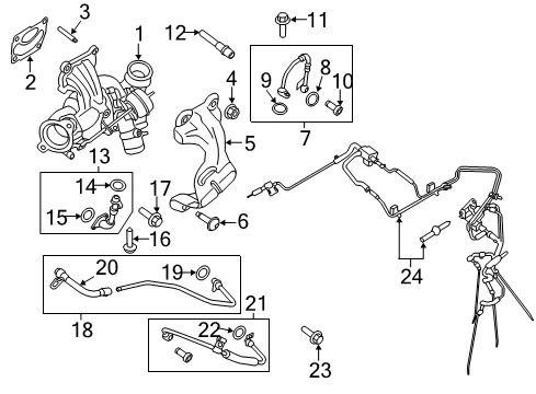 2016 Lincoln MKC Turbocharger Diagram