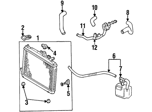 1994 Ford Aspire Drain Valve Diagram for F4BZ8115A