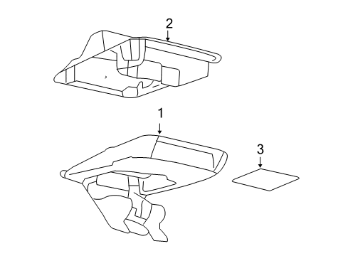 2008 Ford F-150 Overhead Console Diagram