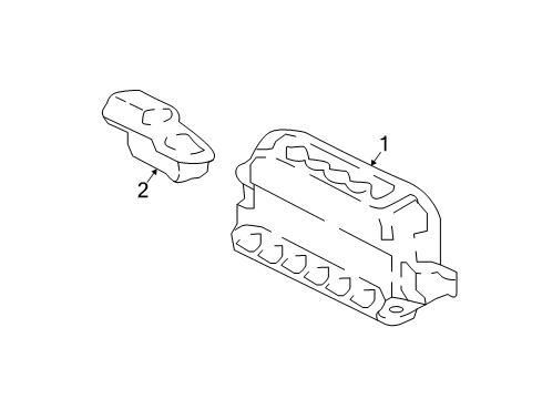 2019 Ford Expedition License Lamps Diagram
