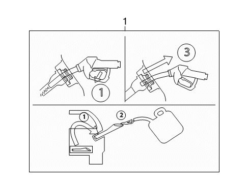 2012 Lincoln MKT Information Labels Diagram