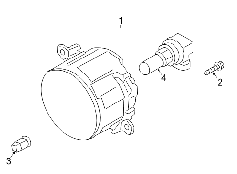 2019 Ford Fiesta Bulbs Diagram
