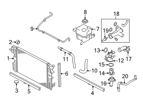 2005 Ford Freestyle PCM Diagram for 6G1Z-12A650-MCRM