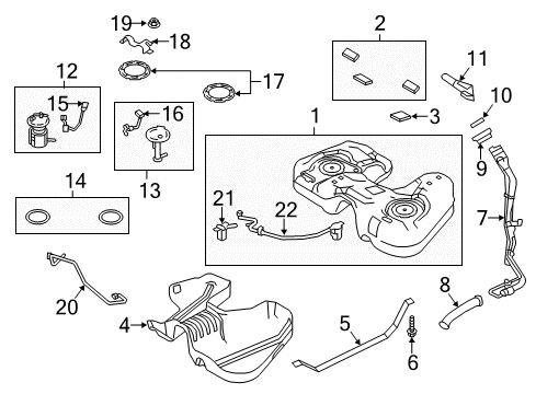 2014 Lincoln MKS Senders Diagram 3 - Thumbnail