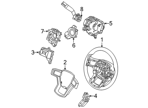 2021 Ford E-350 Super Duty Cruise Control Diagram