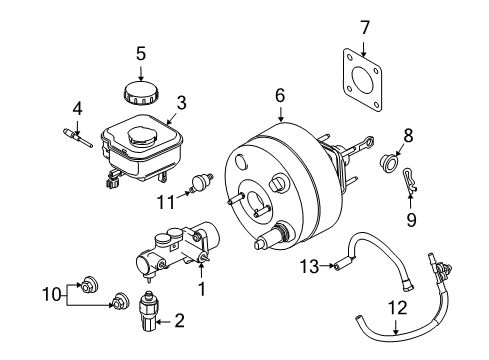 2005 Mercury Monterey Dash Panel Components Diagram