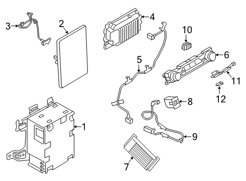 2021 Ford Police Interceptor Utility Sound System Diagram 1 - Thumbnail