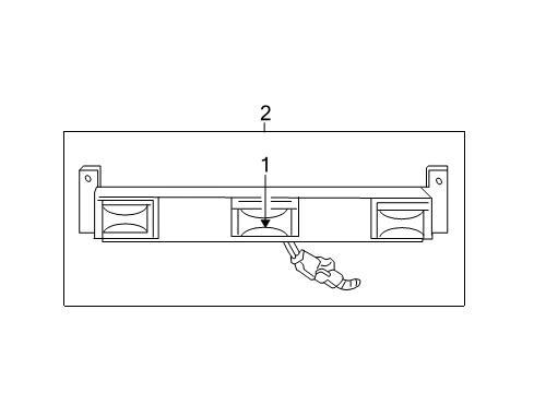 2009 Ford F-250 Super Duty Rear Lamps Diagram