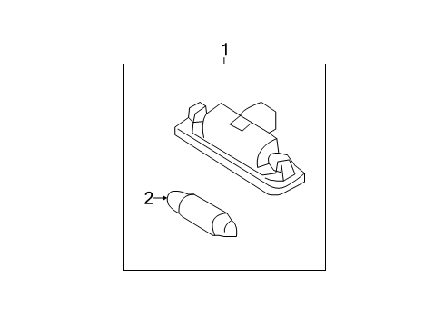 2011 Ford Fusion License Lamps Diagram