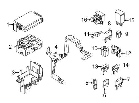 2011 Lincoln MKZ Fuel Supply Diagram