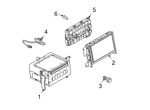 2010 Mercury Milan Navigation System Diagram 1 - Thumbnail