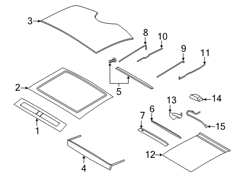 2019 Lincoln Continental Sunroof Diagram