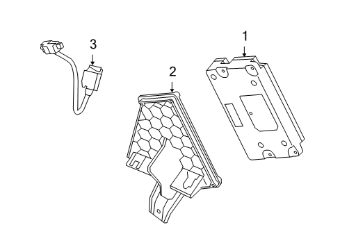 2012 Ford E-350 Super Duty Electrical Components Diagram