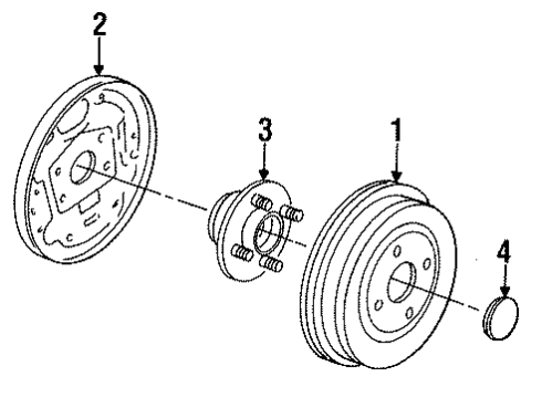 1996 Ford Contour Rear Brakes Diagram