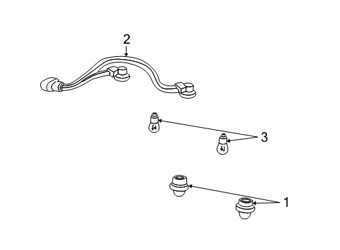 2005 Ford Taurus Bulbs Diagram 3 - Thumbnail