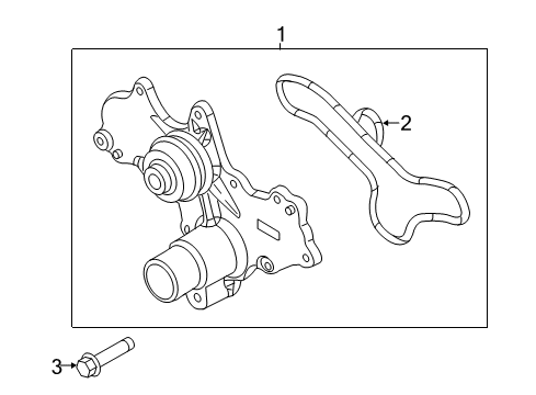 2017 Ford Mustang Water Pump Diagram 2 - Thumbnail