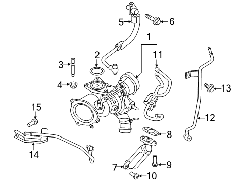 2014 Ford Transit Connect Turbocharger Diagram