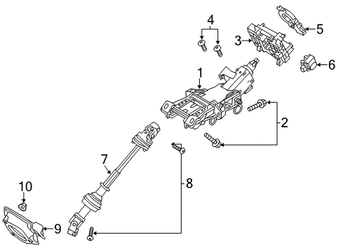 2015 Ford Taurus Adjustable Brake Pedal Diagram