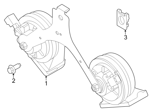 2023 Ford F-250 Super Duty Horn Diagram