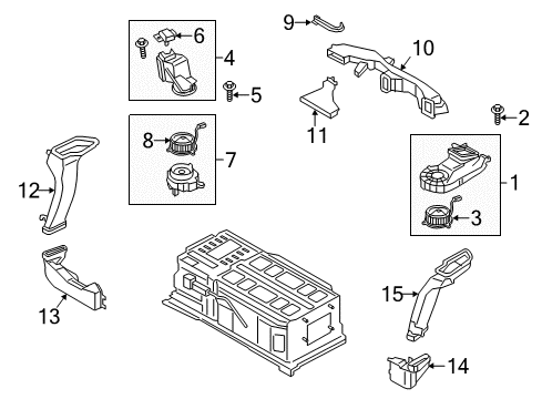 2017 Ford C-Max Vent Fan Diagram