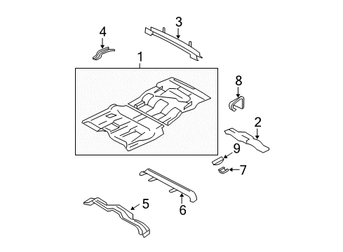2005 Ford Expedition Rear Body Diagram