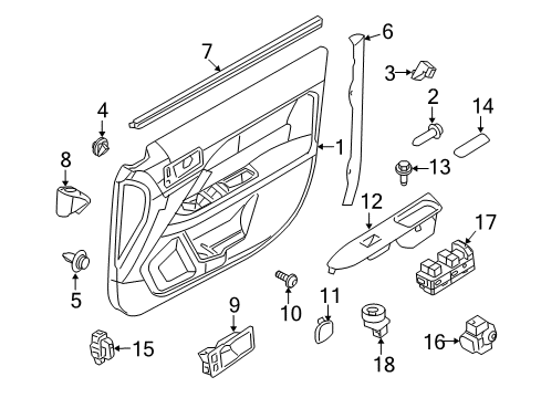 2010 Ford Fusion Mirrors, Electrical Diagram 1 - Thumbnail