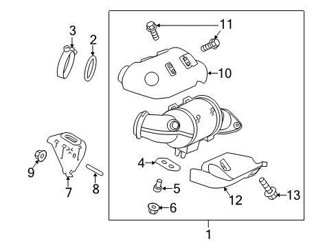 2014 Ford Special Service Police Sedan Exhaust Manifold Diagram