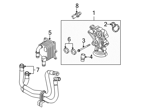 2010 Ford Edge Oil Cooler Diagram